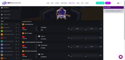 Играть в Bet Sensation Casino онлайн на гривны с Ukrcasino