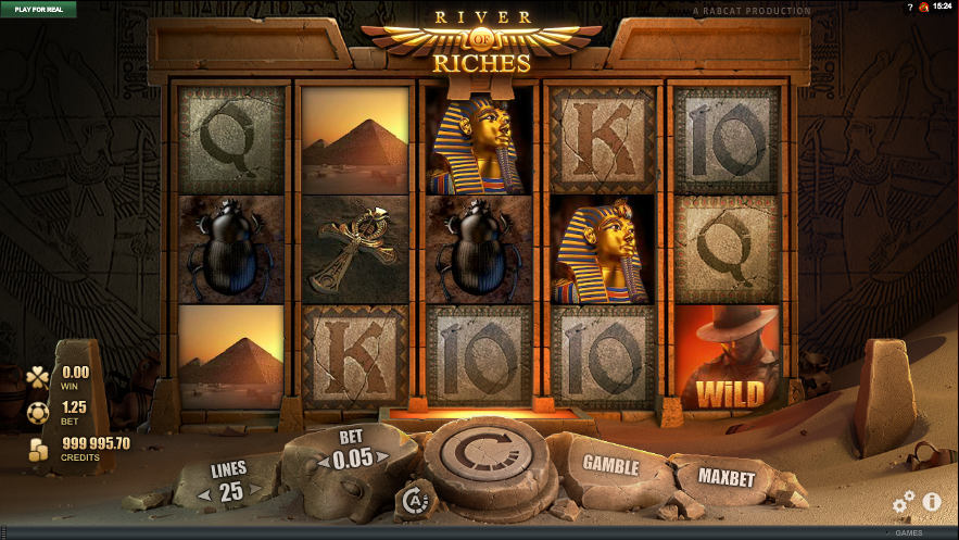Играть в казино на гривны онлайн Укрказино River of Riches