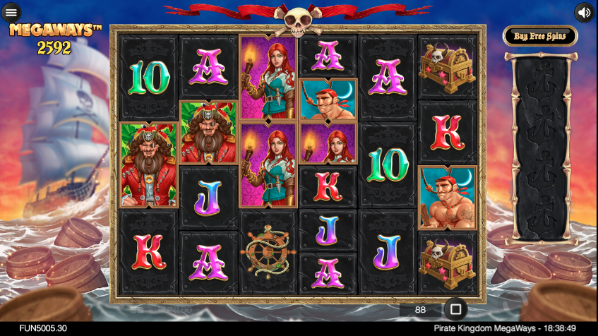 Новые слоты играть онлайн на гривны Pirate Kingdom Megaways
