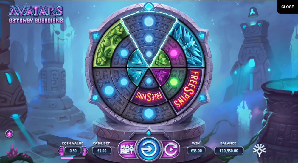 Играть в Avatars: Gateway Guardians от компании Yggdrasil онлайн с Ukrcasino
