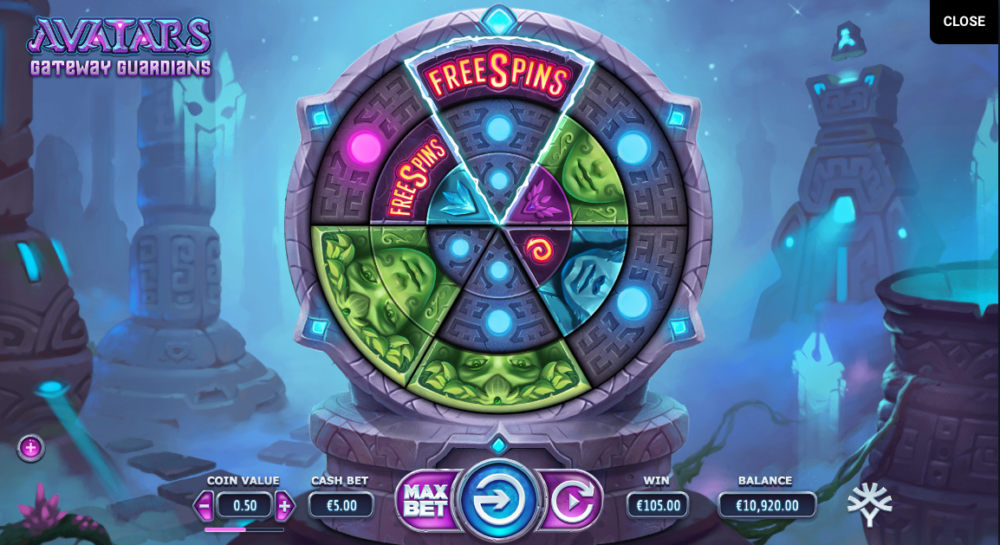Играть в Avatars: Gateway Guardians от компании Yggdrasil онлайн с Ukrcasino