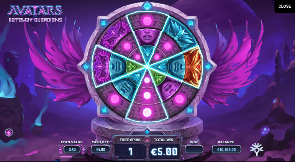 Играть в Avatars: Gateway Guardians от компании Yggdrasil онлайн с Ukrcasino