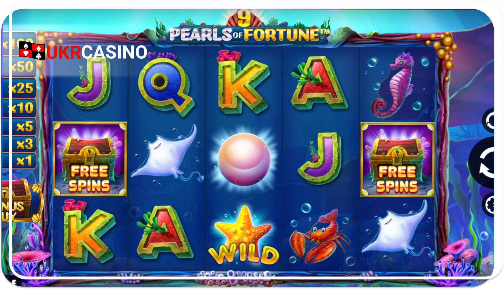 9 Pearls of Fortune-iSoftBet slot