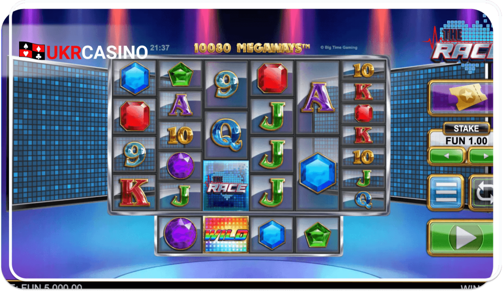 The Race - Big Time Gaming slot