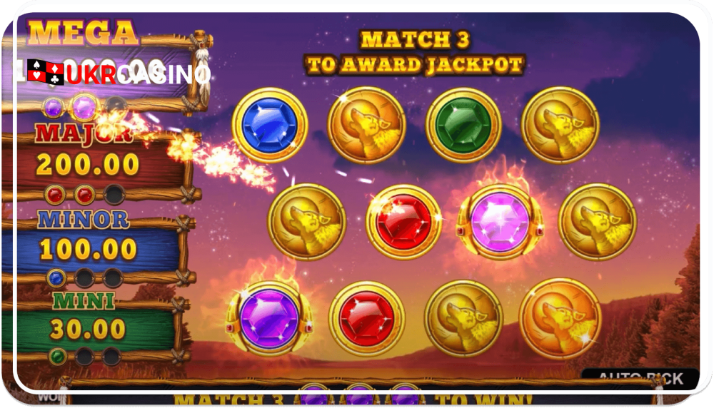 Wolf Blaze Megaways - Microgaming bonus