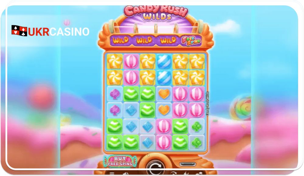 Candy Rush Wilds - Games Global slot