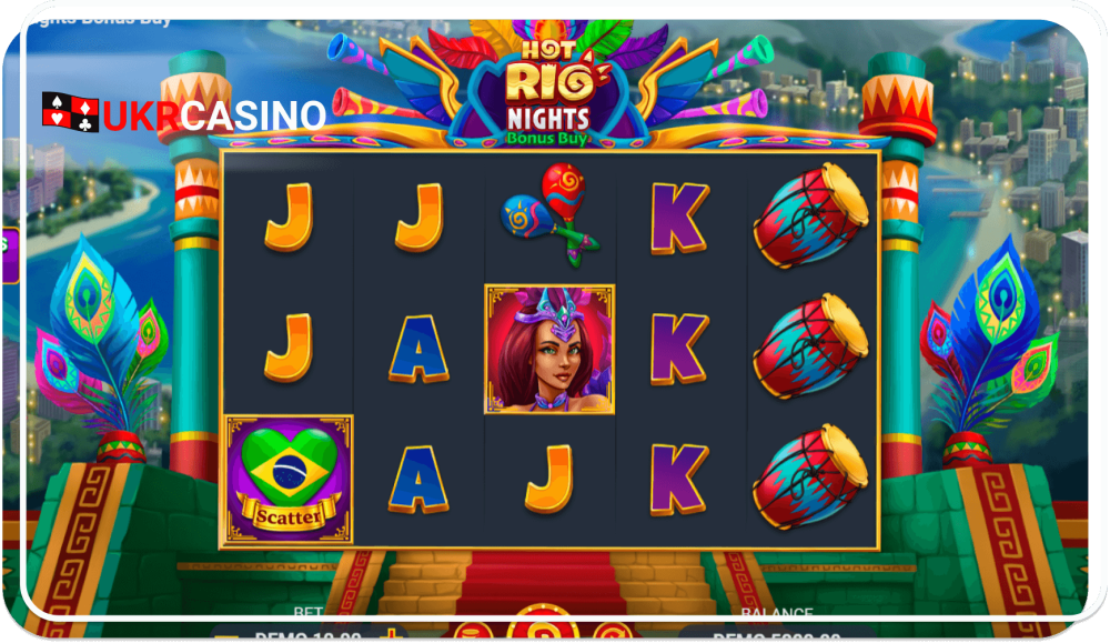Hot Rio Nights - Evoplay slot