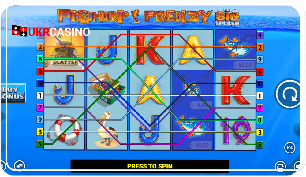 Fishin Frenzy - Blueprint Gaming slot