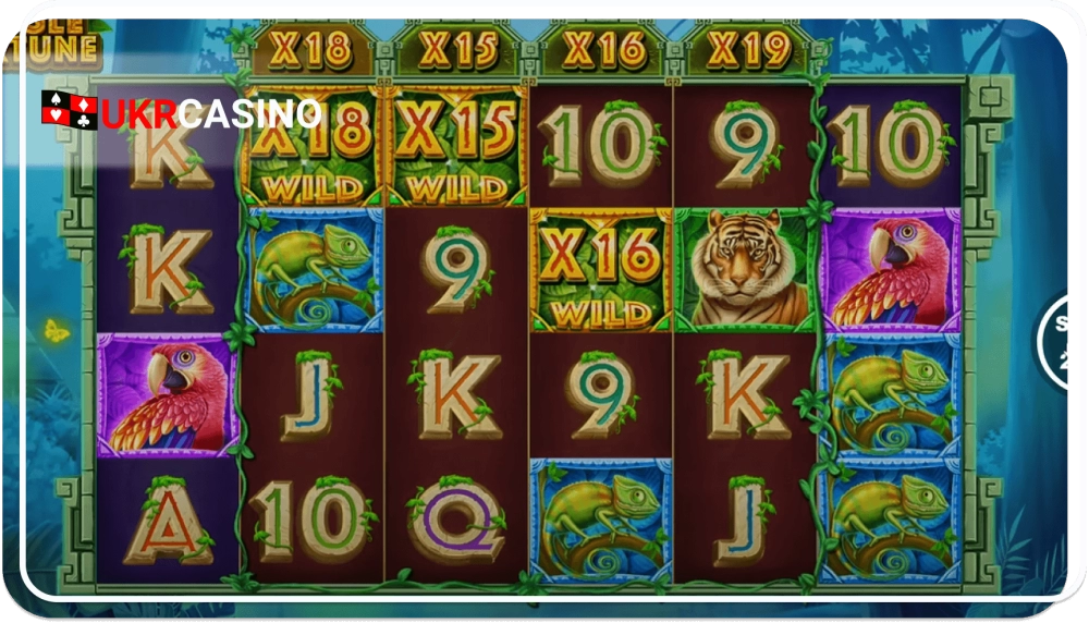 Jungle Fortune - Blueprint Gaming bonus